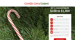 Desktop Screenshot of candycaneloans.net
